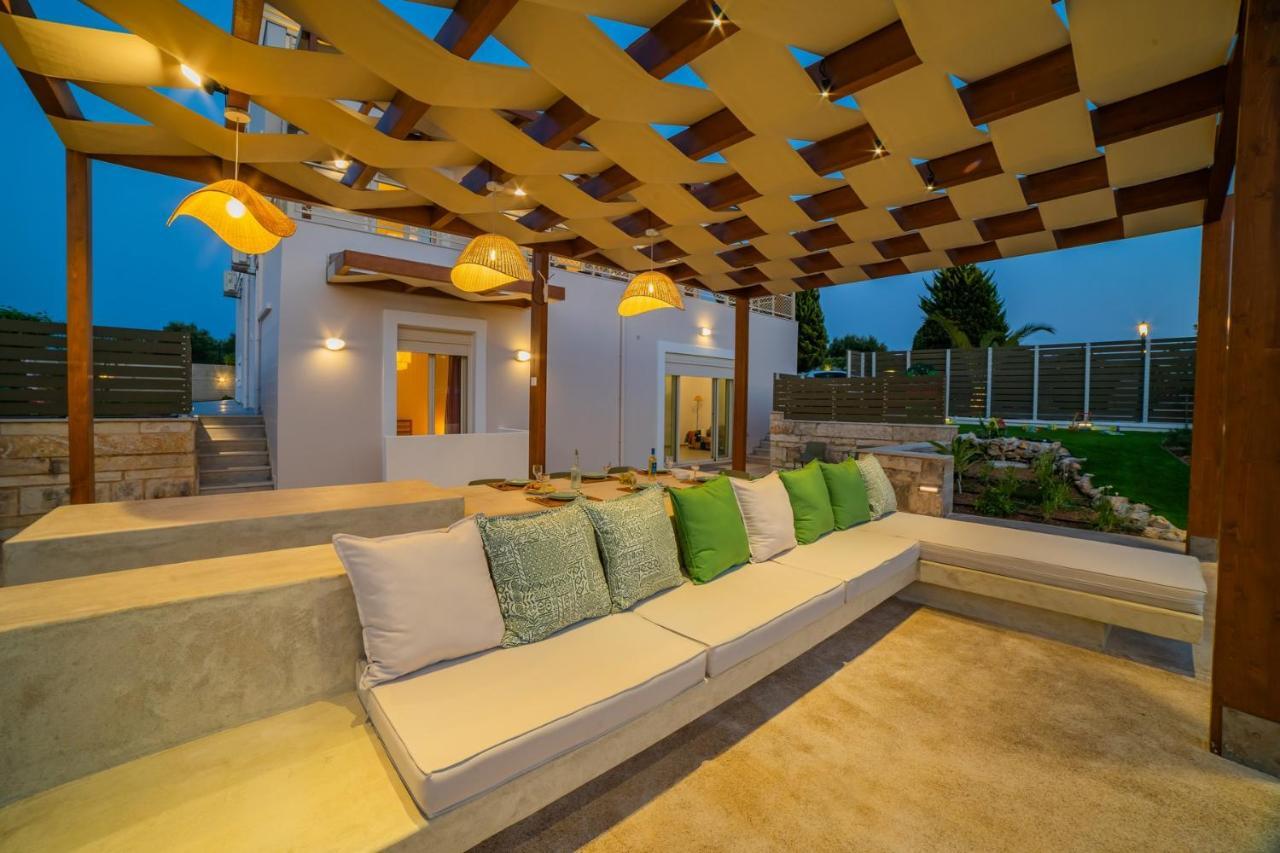 Estella Villa With Pool, Children Area, Bbq & Magnificent Views! Astérion Eksteriør bilde